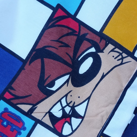 Vintage 1997 Taz The Tasmanian Devil Looney Tunes Reworked Bennygonia Shorts - Picture 2 of 9